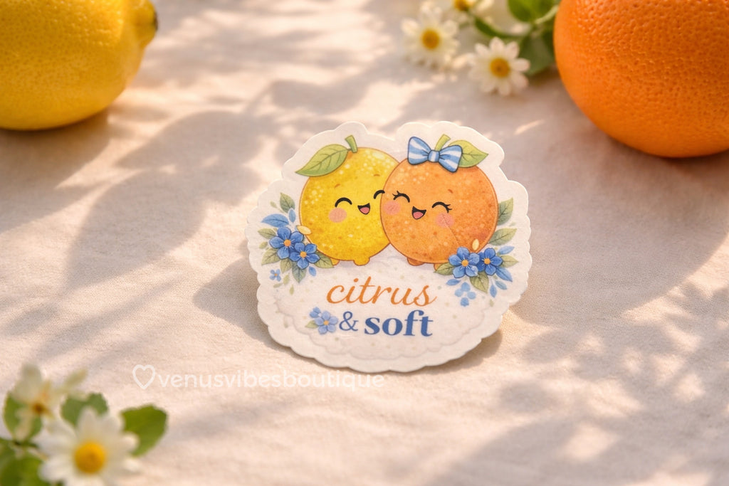 Citrus & Soft Lemon Sticker
