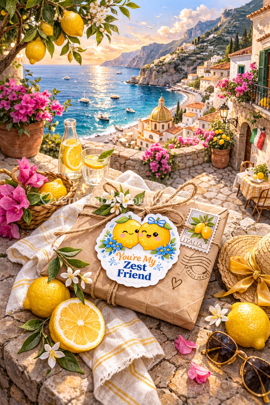You're My Zest Friend Lemon Sticker